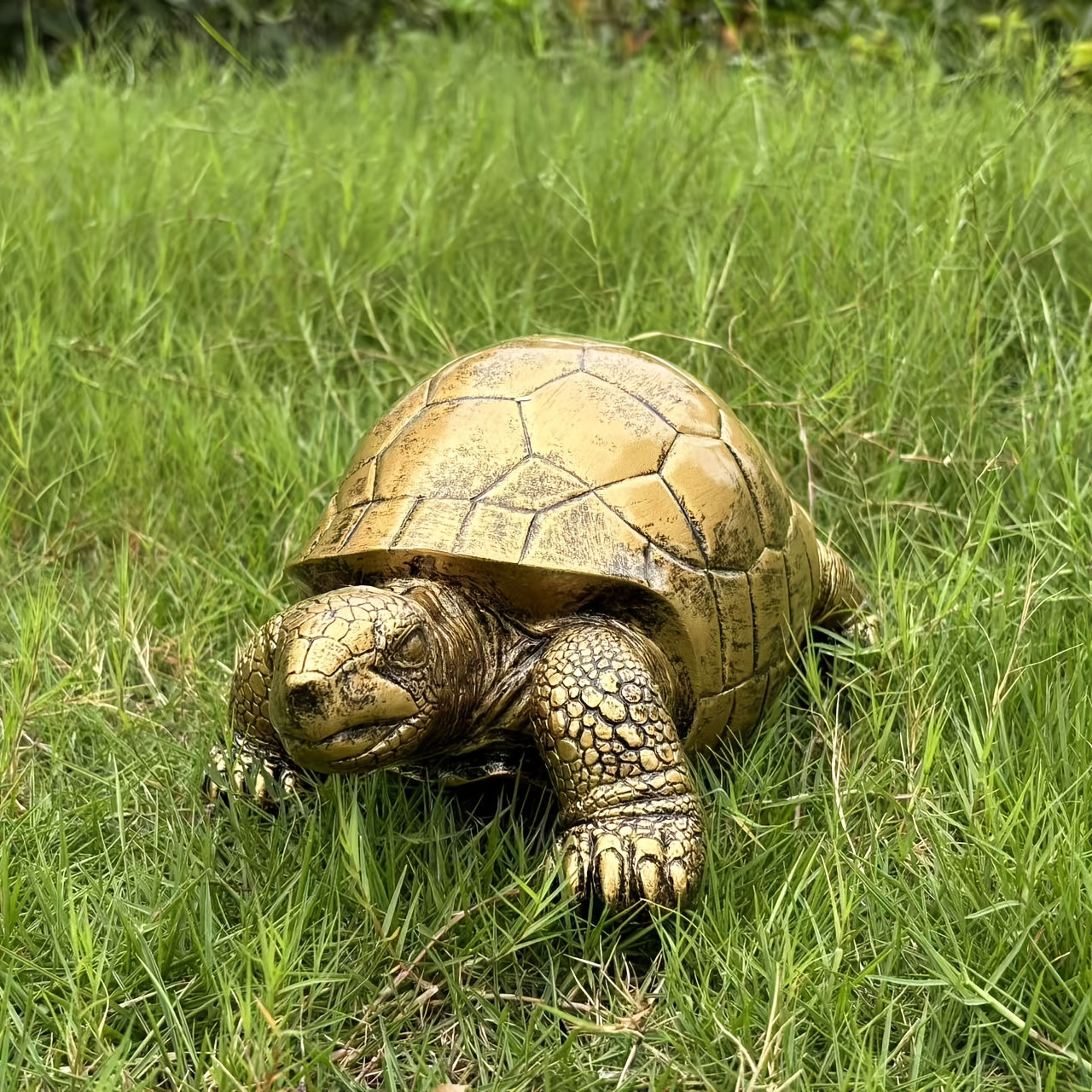 Decorative Turtle Garden Statue Made of Resin for Garden, Terrace or Outdoor Space