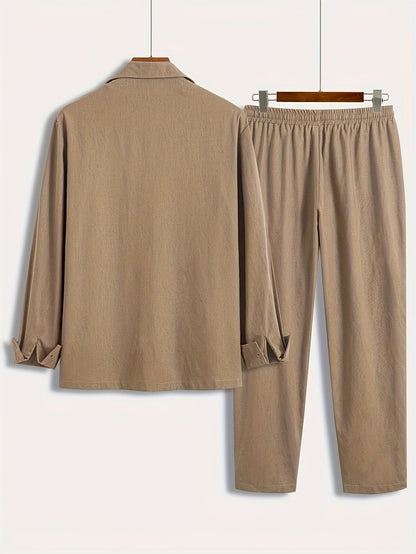 Minimalist Men's Set for Comfort and Class in One