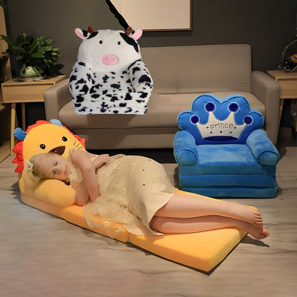 Sofa with Cozy Folding Design for Children for Playful Fun and Relaxation
