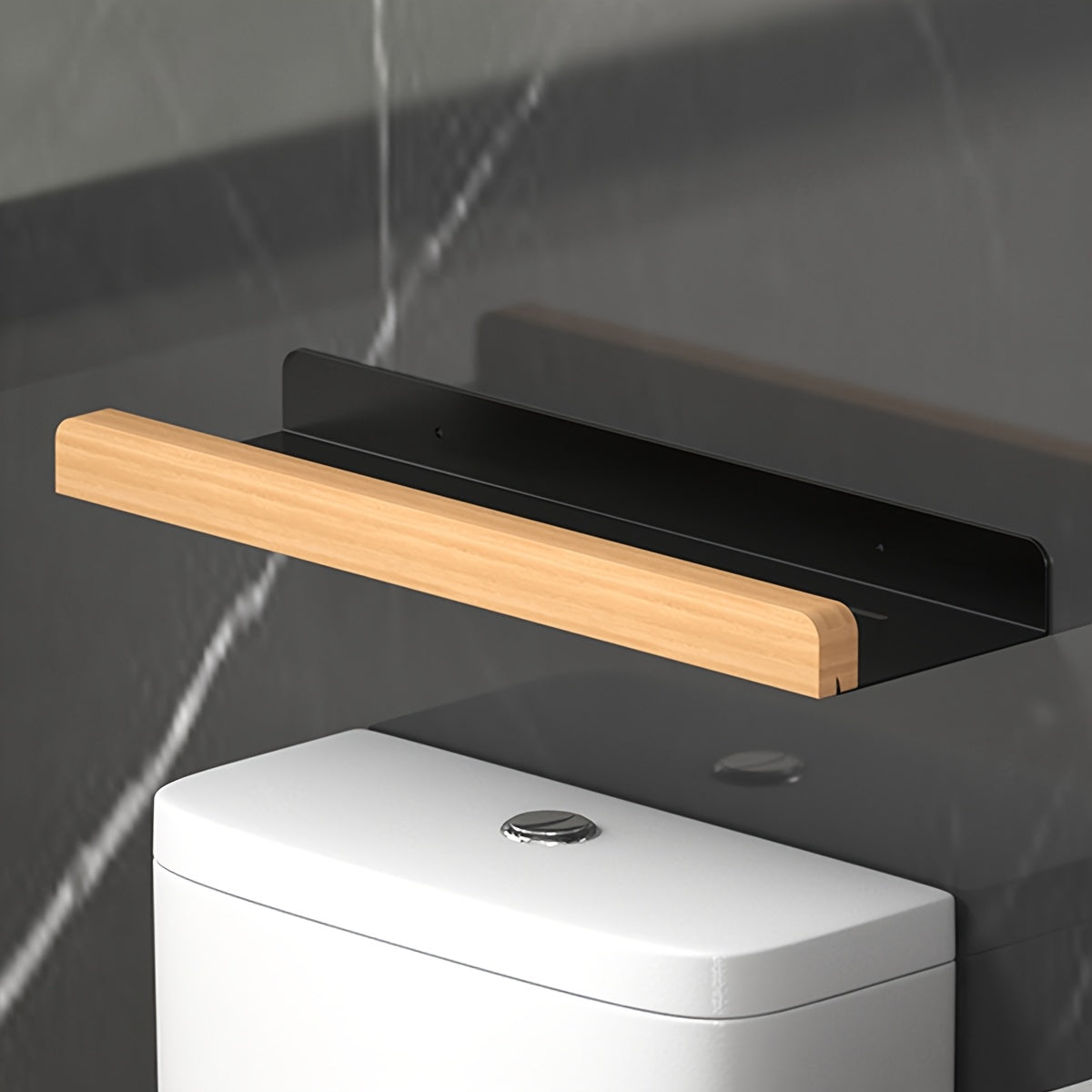 Holder with Stylish Wall Shelf Toilet Paper Design for Perfect for Bathroom Organization