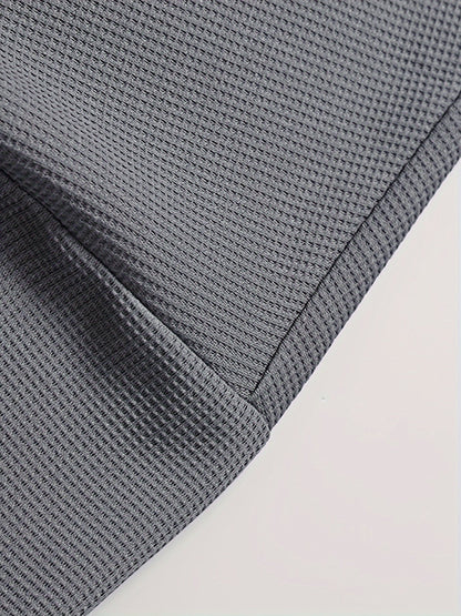 Set in Waffle Fabric for Comfortable and Breathable