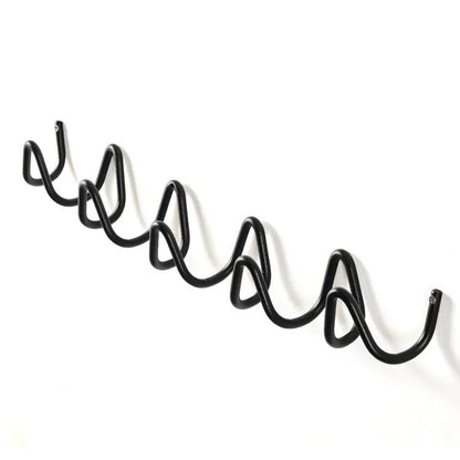 Rack Modern Wavy Wall Coat for Stylish Wall Coat Rack with Multiple Hooks
