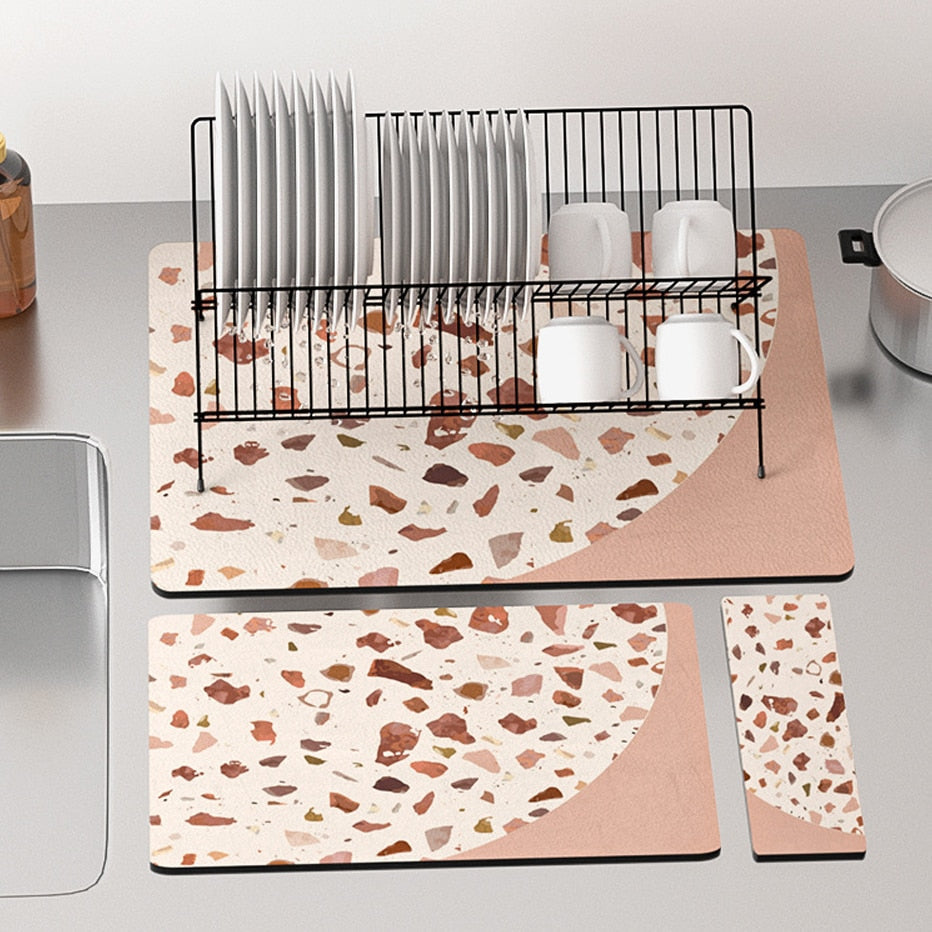 absorbent mat kitchen