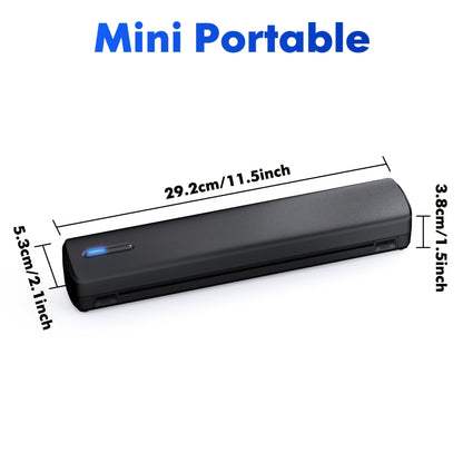 Minithermo Wireless Printer for Compact Printing Convenience for on-the-Go