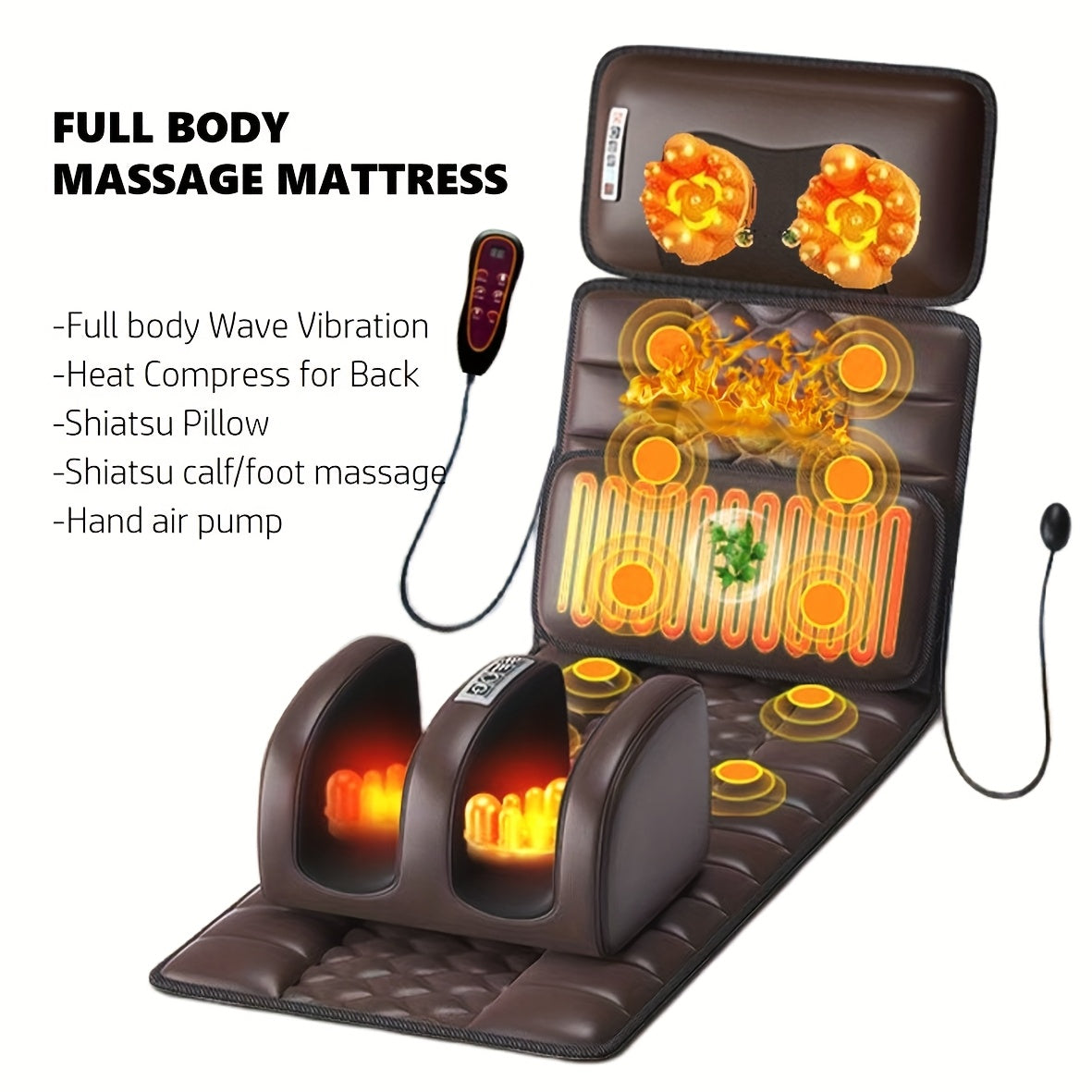 Massage Mattress with Full Body Massage for Comfort and Relaxation in One
