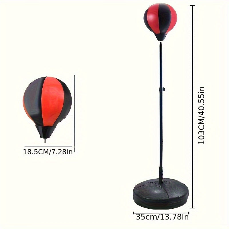 Bag Junior Punching for Adjustable Punching Bag with Gloves for Children