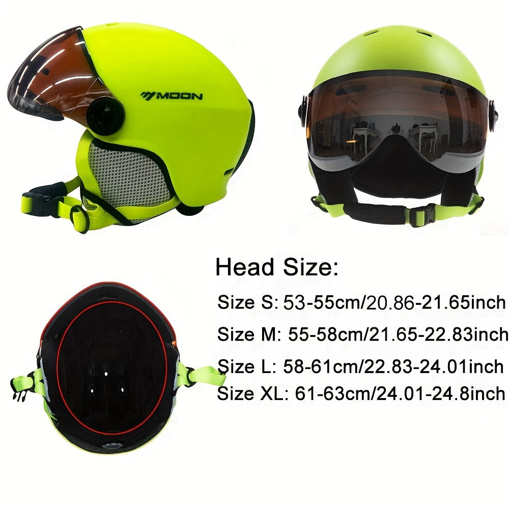 High-Quality Ski Helmet with Removable Parts for Safe and Comfortable for Outdoor Activities