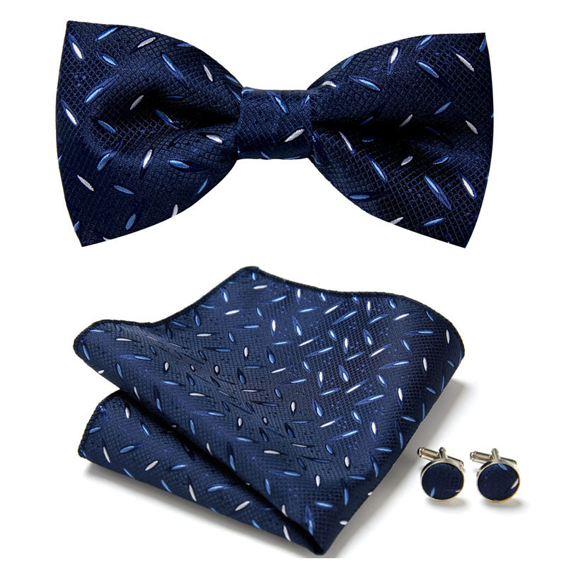 Set with Elegant Bow Tie Design for Handcrafted with Matching Accessories