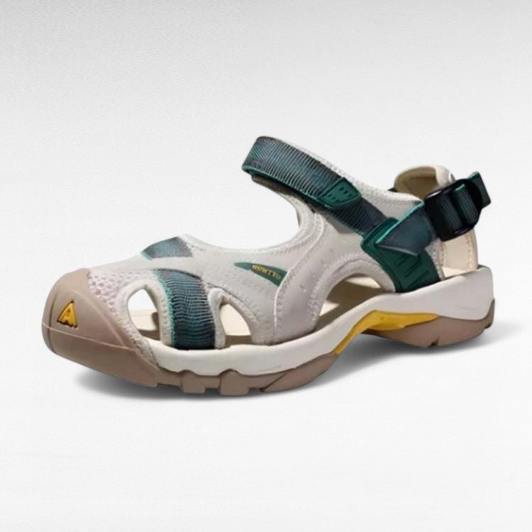 Sandals with Unisex Outdoor Cushioned Sole and Adjustable Straps