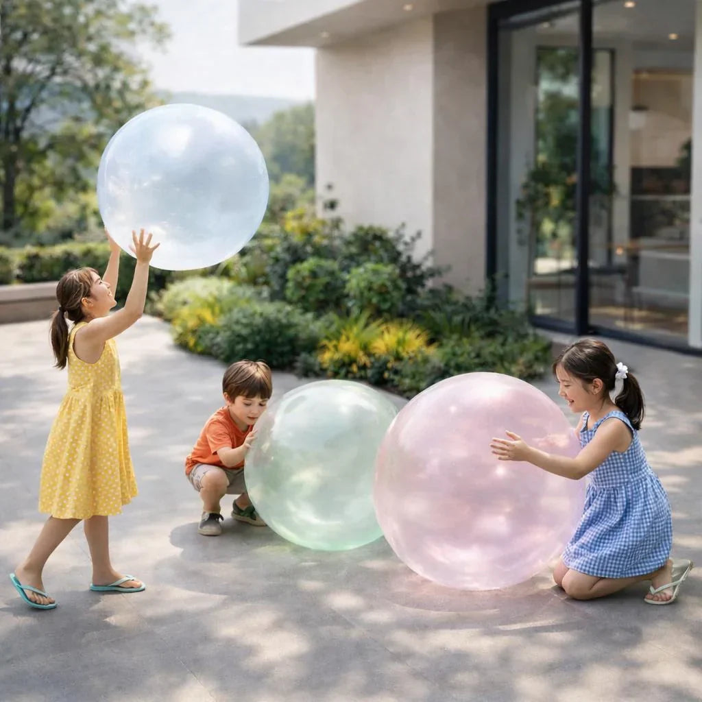 Inflatable Play Ball for Children and Adults for Outdoor Fun in the Summer