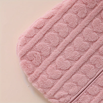 Bag with Plush Baby Sleeping Heart Relief for Warm and Comfortable Sleep