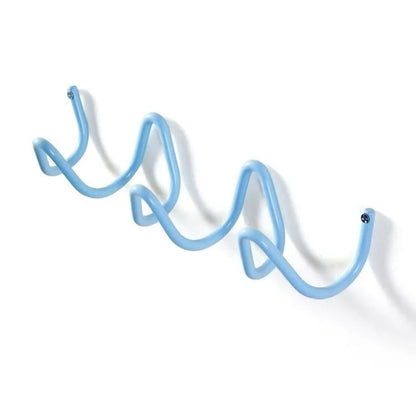 Rack Modern Wavy Wall Coat for Stylish Wall Coat Rack with Multiple Hooks