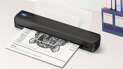 Minithermo Wireless Printer for Compact Printing Convenience for on-the-Go