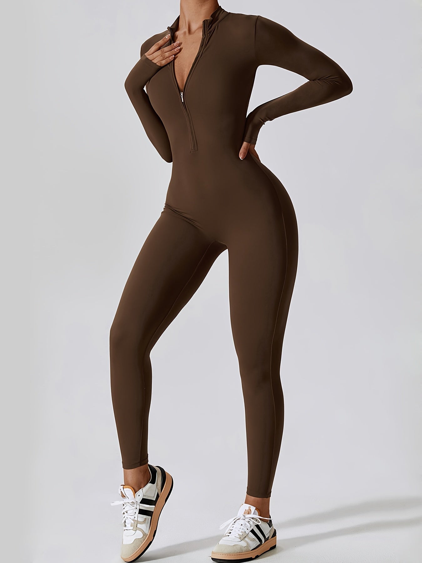Slim Fit Yoga Jumpsuit for Comfortable and Stylish Activewear
