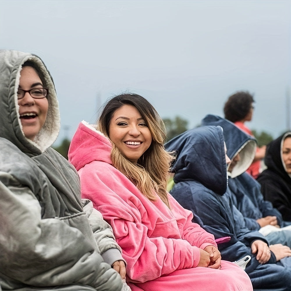 Blanket Luna Sherpa Hoodie for Ultra Soft and Comfortable for the Coldest Days