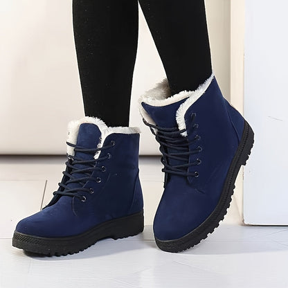 Boots with Women's Stylish Winter Ankle Design for Keep Your Feet Warm and Comfortable