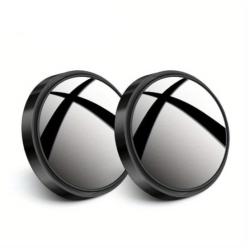 Mirrors with Auto Blind Spot Wide Angle Lens and 360° Adjustable Design