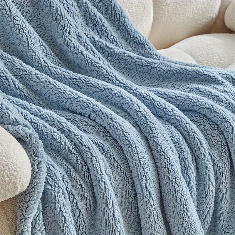 Blanket Ultra Soft Sherpa Fleece for Warm and Comfortable for Home
