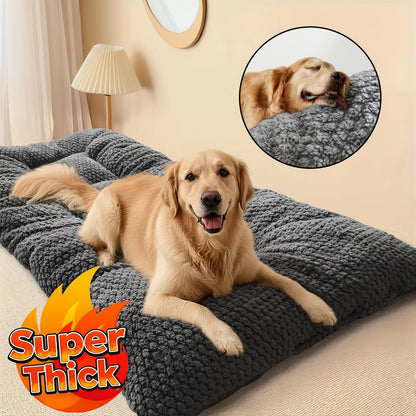 Cushion with Comfortable Dog Design for Dogs with Soft Filling and Padded Sleeping Surface