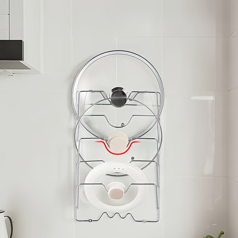 Rack Steelorganize Kitchen Lid for Smart and Space-Saving Storage Solution