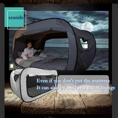 Cozynest Folding Tent Bed for Protection and Rest Within Reach