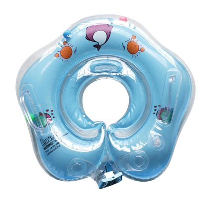 Baby Neck Float with Double Air Chambers and Safe Handle Design