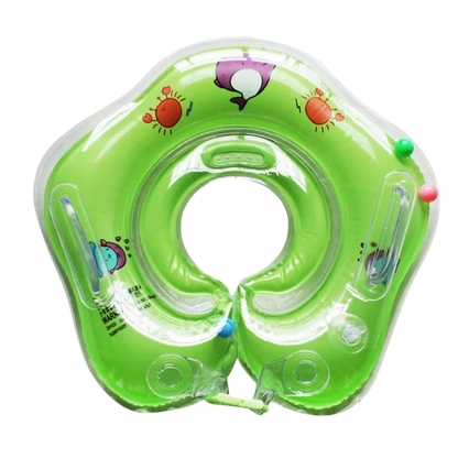 Baby Neck Float with Double Air Chambers and Safe Handle Design