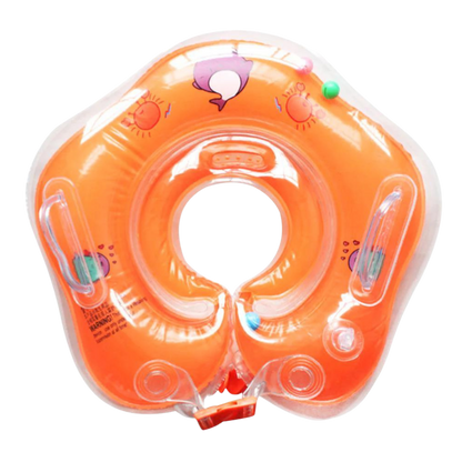 Baby Neck Float with Double Air Chambers and Safe Handle Design