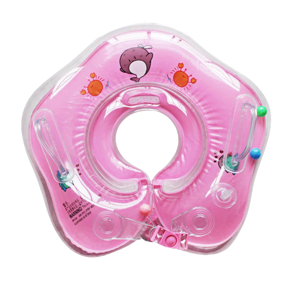 Baby Neck Float with Double Air Chambers and Safe Handle Design
