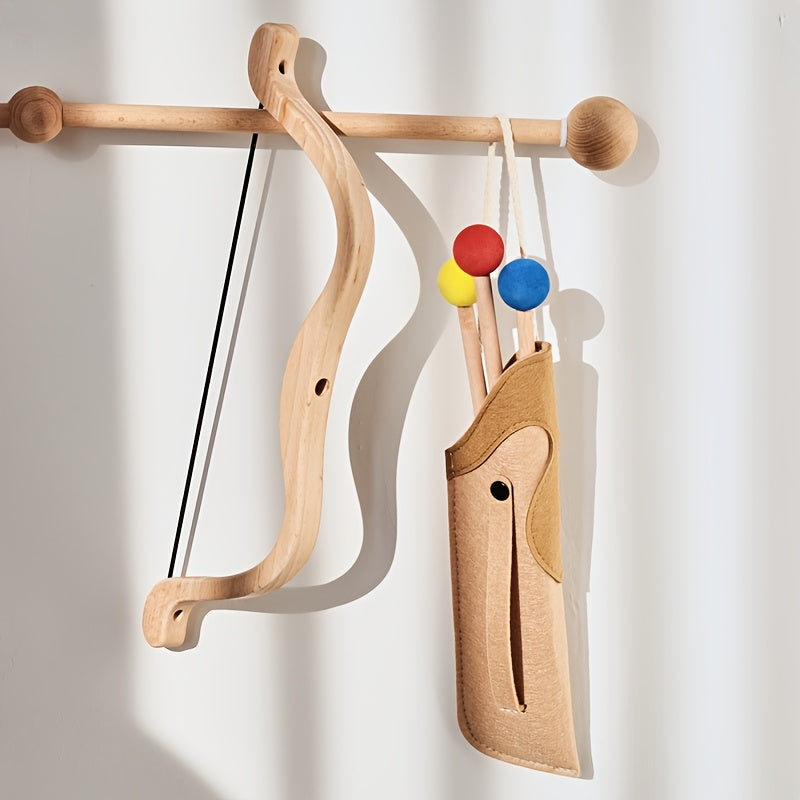 Set Junior Archer Bow and Arrow for Educational and Fun Toy