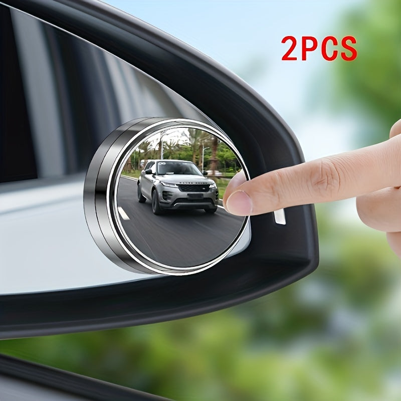 Mirrors with Auto Blind Spot Wide Angle Lens and 360° Adjustable Design