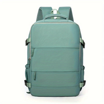 Travel Backpack with 180° Opening and Shoe Compartment