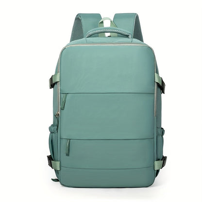 Travel Backpack with 180° Opening and Shoe Compartment