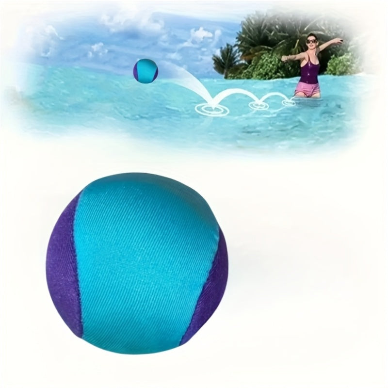 Water Skip Ball for Pool and Beach with Bouncing Silicone Design