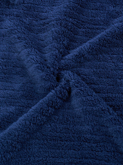 Men's Winter Bathrobe for Warm and Soft Fleece Morning Robe with Comfortable Fit