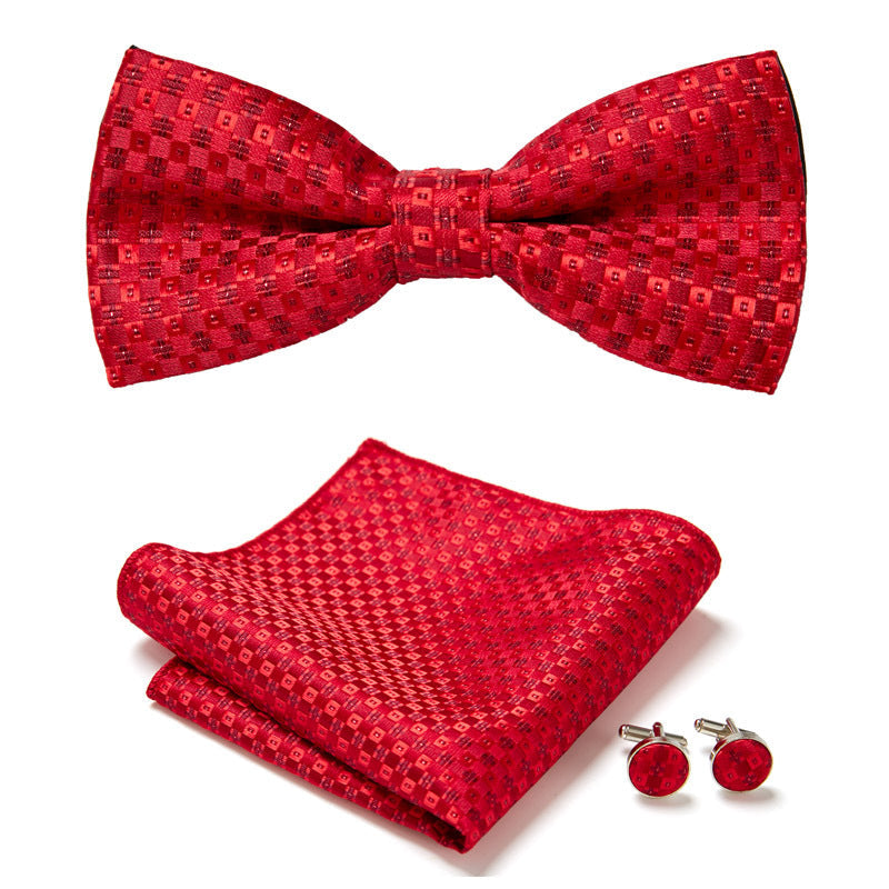 Set with Elegant Bow Tie Design for Handcrafted with Matching Accessories