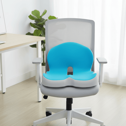Cushion with Ergonomic Memory Foam Seat Design for Office and Car for Comfortable Sitting