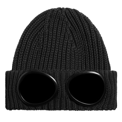Glasses with Knitted Winter Beanie with Lens for Warm Unisex Beanie for Cold and Windy Days