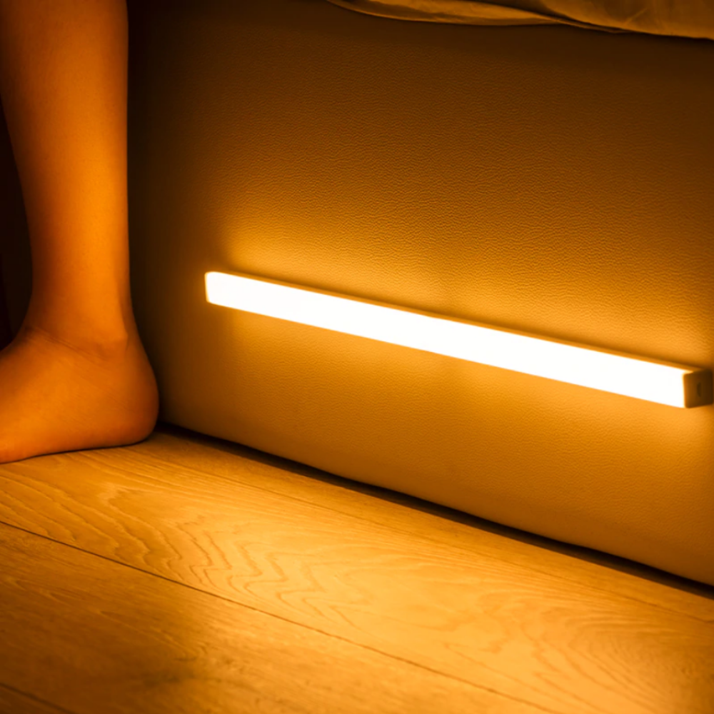 Night Light with LED Motion Sensor for Bed and Hallway for Safe Night Light