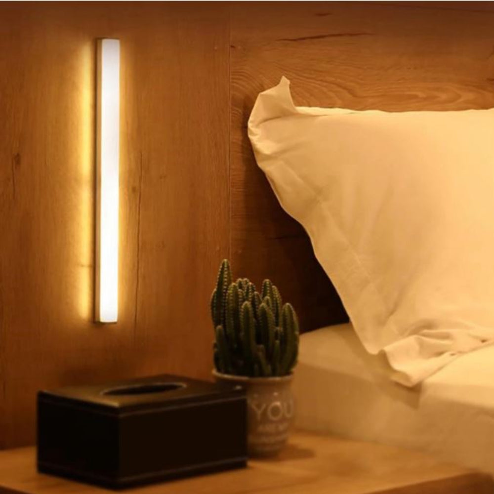 Night Light with LED Motion Sensor for Bed and Hallway for Safe Night Light