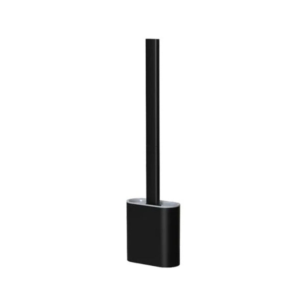 Holder with Silicone Toilet Brush with Wall Design for Hygienic and Efficient Cleaning