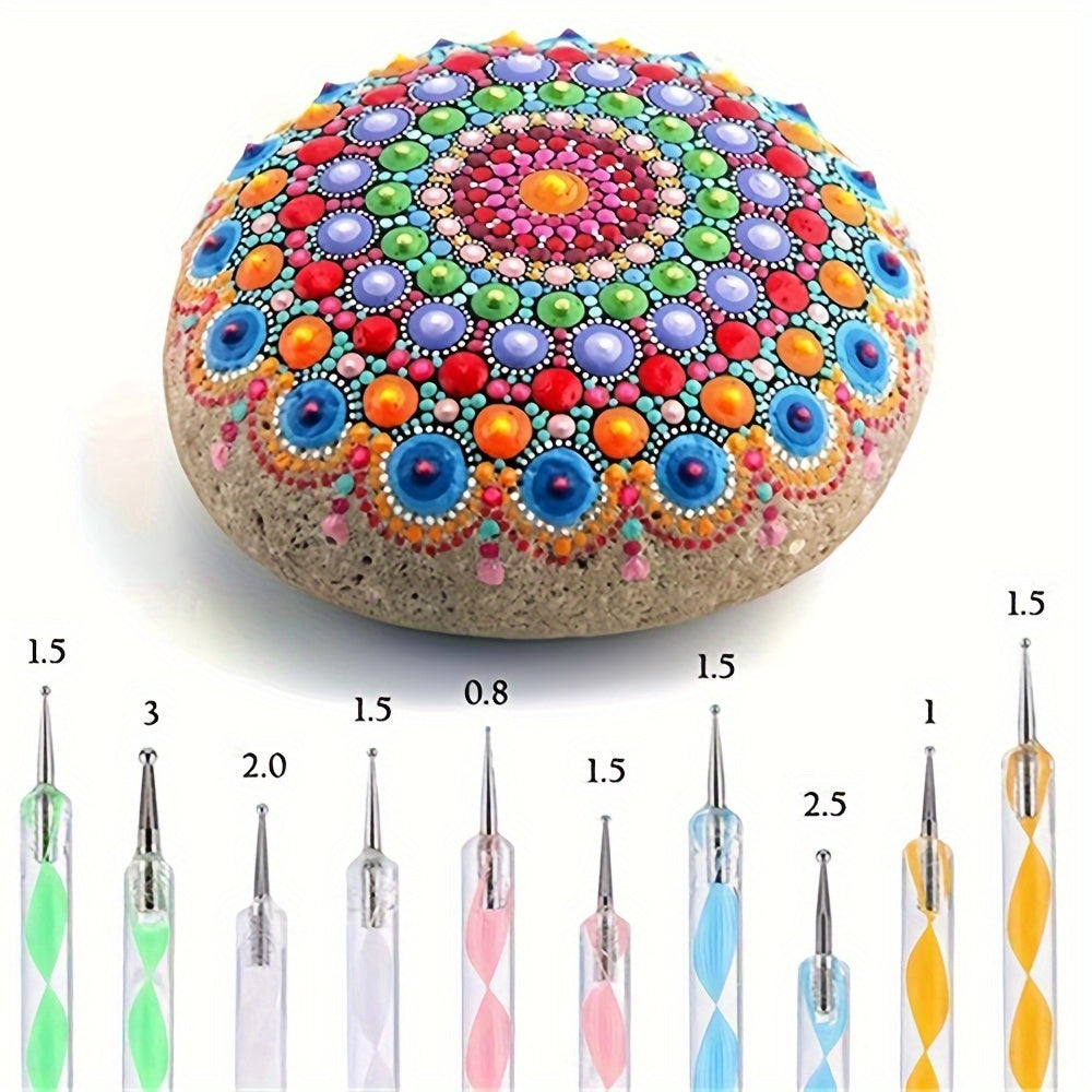 Tools with Mandala Dotting Set for Creative Paintings and Rock Art