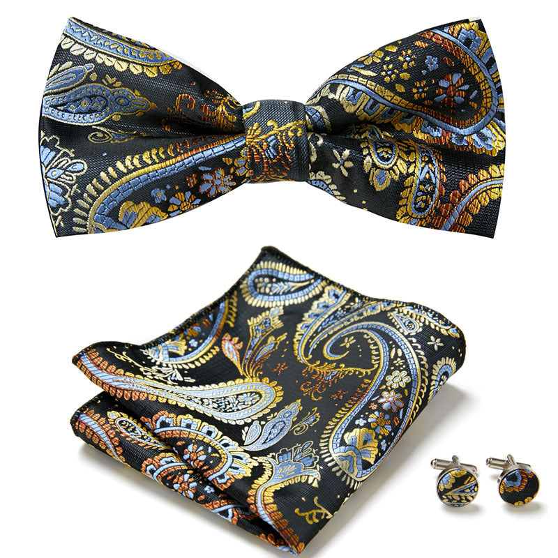 Set with Elegant Bow Tie Design for Handcrafted with Matching Accessories