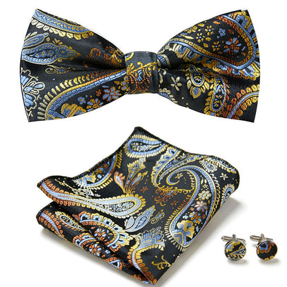 Set with Elegant Bow Tie Design for Handcrafted with Matching Accessories