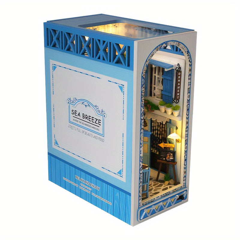Puzzle Handmade 3D Wooden for Sea Inspired Miniature House