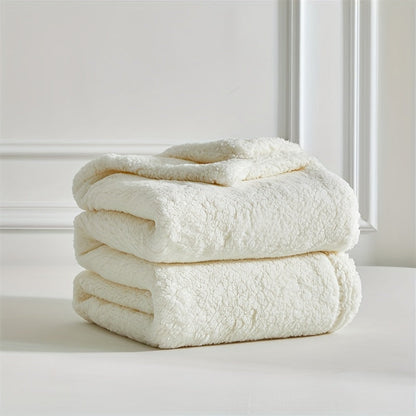 Blanket Ultra Soft Sherpa Fleece for Warm and Comfortable for Home