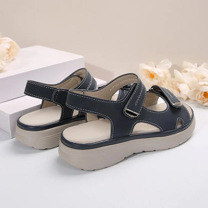 Sandals with Ladies' Orthopaedic Adjustable Straps and Comfortable Sole