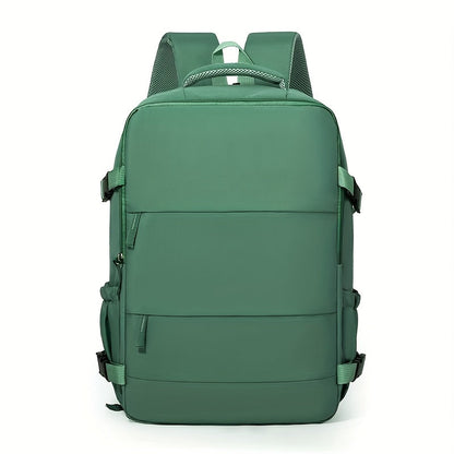 Travel Backpack with 180° Opening and Shoe Compartment