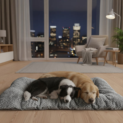 Cushion with Comfortable Dog Design for Dogs with Soft Filling and Padded Sleeping Surface
