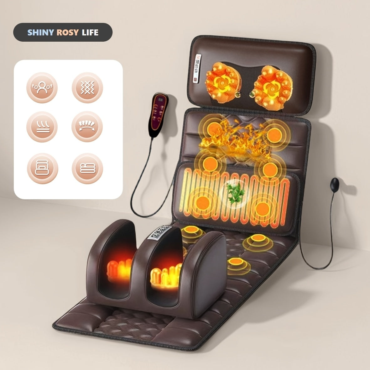 Massage Mattress with Full Body Massage for Comfort and Relaxation in One